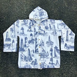 Vintage 80‘s/90’s Michigan Rag Co. Lighthouse Jacket